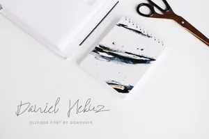 Oliviere手写字体 Oliviere Handwritten Font