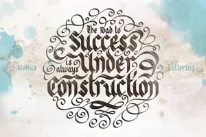 复古手写艺术英文字体 Odd times gothic font