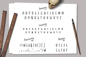 手写字体下载 Marling Font