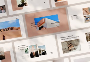 极简风格的keynote演示模板 Orcaros Keynote