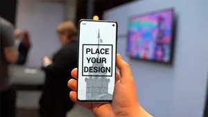 三星最新手机贴图展示样机模版 Samsung Galaxy S10  S10 Plus Mockup