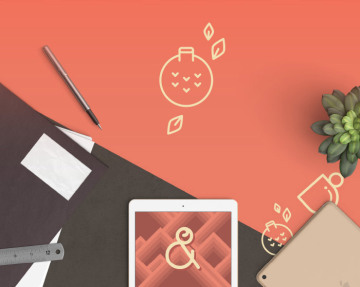 可爱水果图形英文字体GOGOIA free font