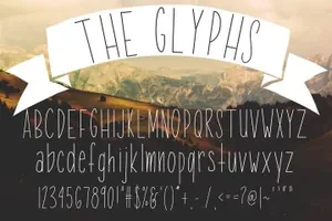 瘦瘦的米妮字体 Skinny Minnie