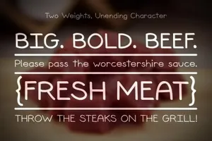 时尚字体 Tender Font Family