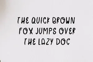 45手写花卉字体 Ceica Handwritten Duo Font