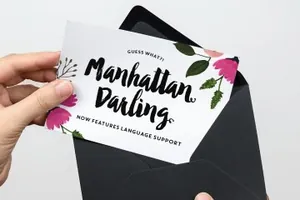 粗狂的手绘字体 Manhattan Darling Typeface