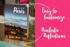 贺卡样机模板v1 Greeting Card Mockups Volume