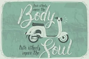 生锈的手写字体特征 Rusted brushpen font