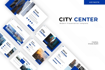 时尚高端多用途的商业商业质感keynote幻灯片演示模板