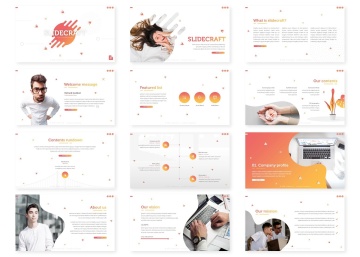 时尚的商业项目计划书ppt模板下载