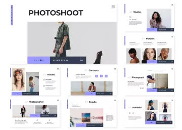 适合展示图片的ppt模板下载