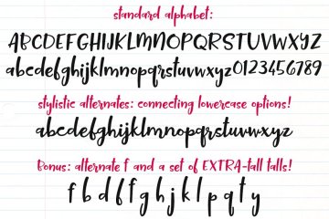 一个有趣的小字体 Tallsy Smalls a fun little font