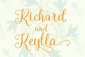 手写字体设计 Queensha Typeface