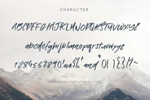 大气英文字体 Roverback Font