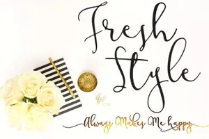 大气的手绘字体 Modesty