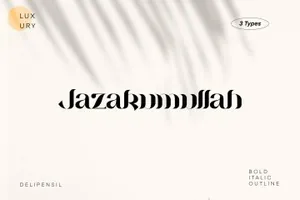 现代书籍封面海报杂志排版品牌衬线英文字体 Billqo - Modern Serif Typeface