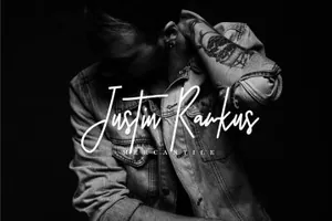 大气的手写签名英文字体 Rawkstone Font Duo