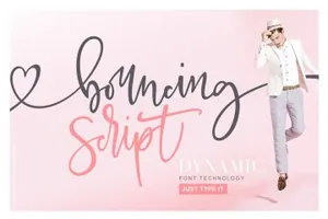 手写动态字体组合 BetterFly 2  Dynamic