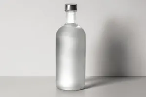 磨砂酒瓶包装贴图提案展示样机模版 Psd Liquor Bottle Mockup Template