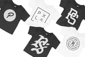 婴儿T恤服装样机 Bella Canvas 3001B Baby T-Shirt