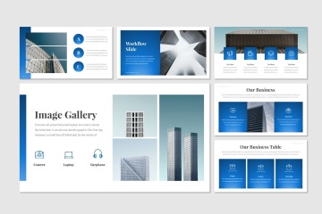 高端时尚简约商业商务质感大数据keynote幻灯片演示模板