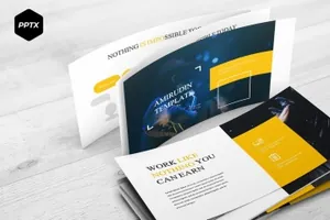 时尚高端优雅高品质配色多用途幻灯片amirudin-powerpoint