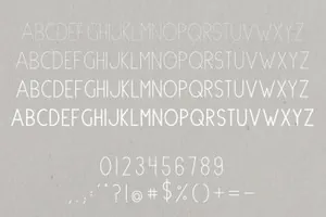 时尚的多种粗细的字体 Portland  Multi-Weight Font
