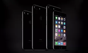iPhone 7  7 Plus 黑色苹果手机样机Psd模版 样机模版