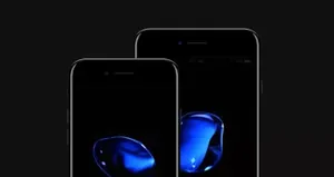 iPhone 7 Psd Jet Black Mockup样机模版 样机模版