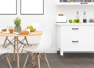 厨房模型-框架展示样机高清图片下载 Poster mockup – kitchen mockup