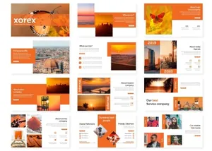 适用于各行业的公司介绍PPT幻灯片模板下载 Xorex – Powerpoint