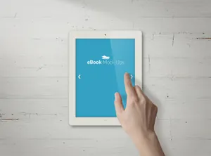 书籍展示模型贴图样机eBook Mock-Up Set