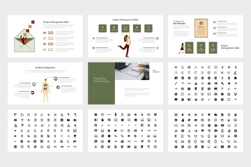 市场分析市场调研报告ppt模板下载 Rozua  Vector Infographic