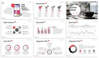 经典简约公司简介PPT幻灯片模板 Qreon – Business Powerpoint