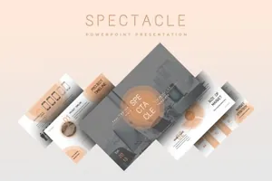 优雅时尚高端商务商业质感的专业幻灯片spectacle-business