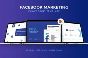 时尚高端多用途的Facebook营销幻灯片facebook-marketing