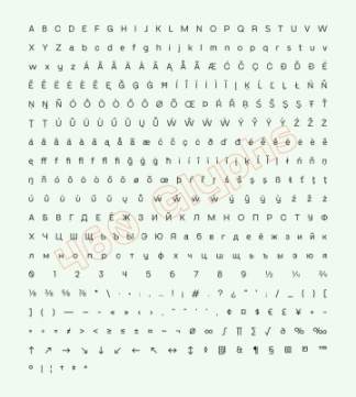 老式东欧俄罗斯潮流趋势 Gosha Sans 无衬线英文字体 Pangram Pangram 工作室出品