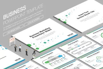 Business Powerpoint Template 02高級演示幻燈片