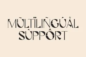 经典酸性时尚假日婚礼英文衬线字体 Wanderlust Serif Font