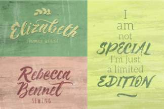 笔刷手写效果英文字体Syabab Brush Script – Free Demo