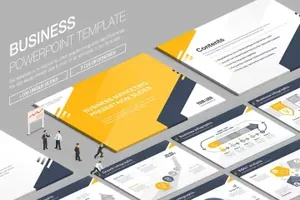 Business Powerpoint Template 03高級演示幻燈片