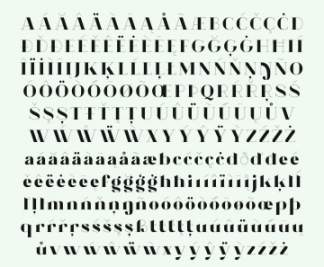 Chronos Serif 精致独特优雅的装饰衬线体英文字体 Pangram Pangram 工作室出品