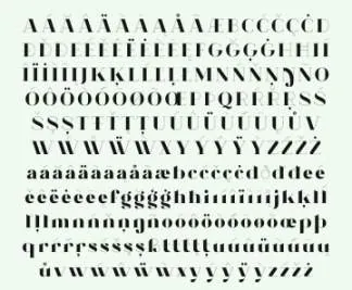 Chronos Serif 精致独特优雅的装饰衬线体英文字体 Pangram Pangram 工作室出品