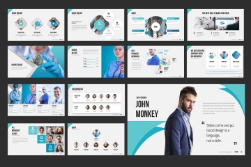 医学医疗健康主题PPT幻灯片模板素材 Medical PowerPoint