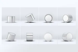 时尚高端的高品质油漆桶包装设计paint-can-mock-up