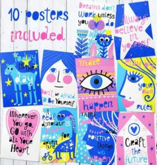 手动绘制的特色跃迁字体Prancing Typeface with Posters