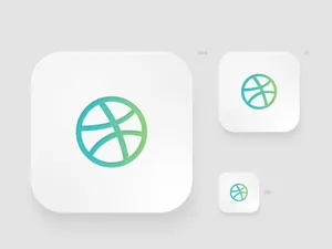 APP图标应用设计模板Icon App Template Mockup 样机模版
