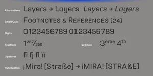 现代无衬线英文字体Midpoint Pro Family Free Demo
