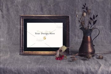 乡村场景样机 Rustic Scense mockups