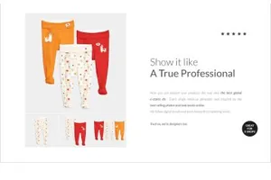 婴儿家居服样机生成器